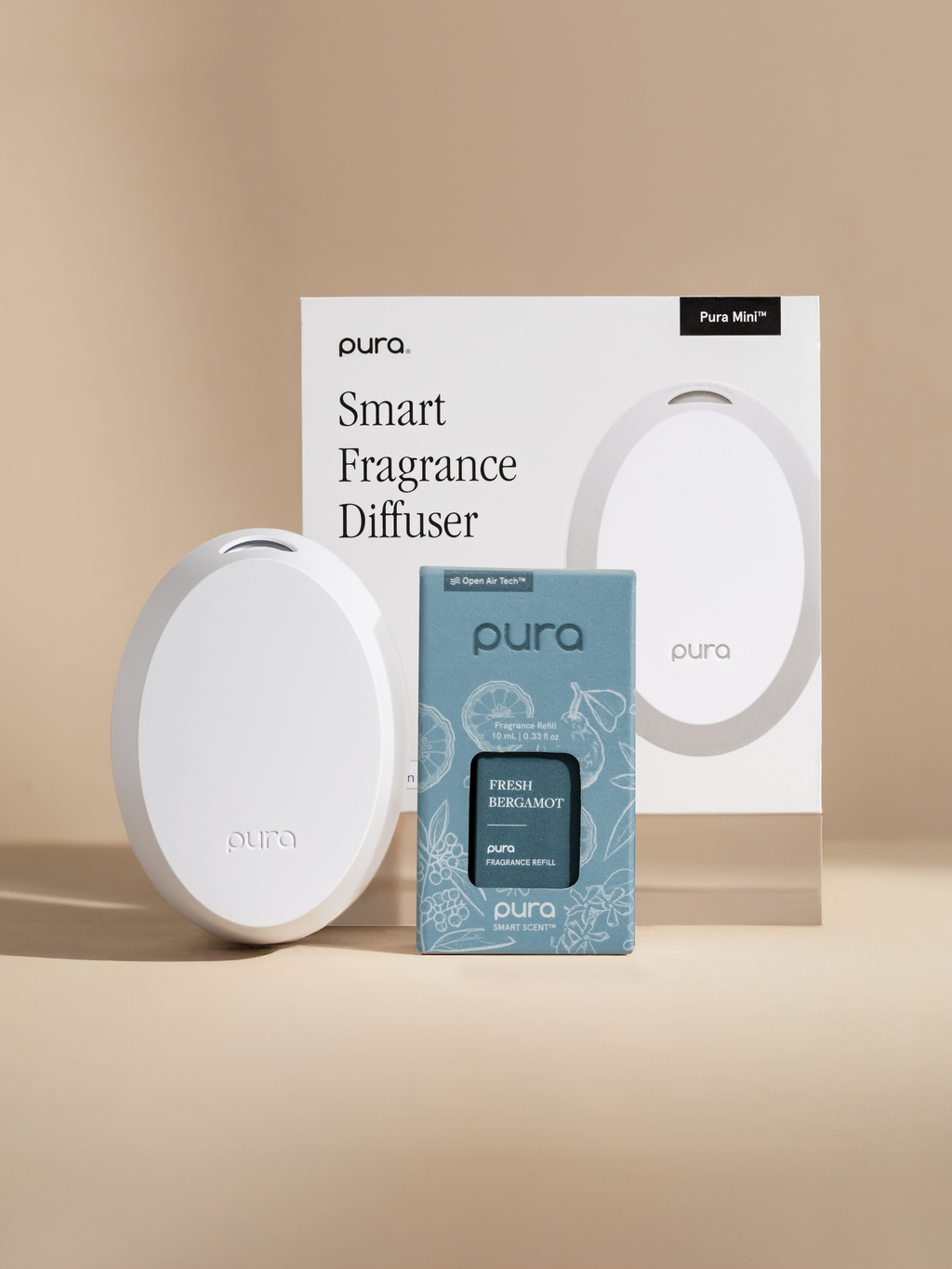Home Mini Fresh Bergamot Set - Small Device Big Freshness