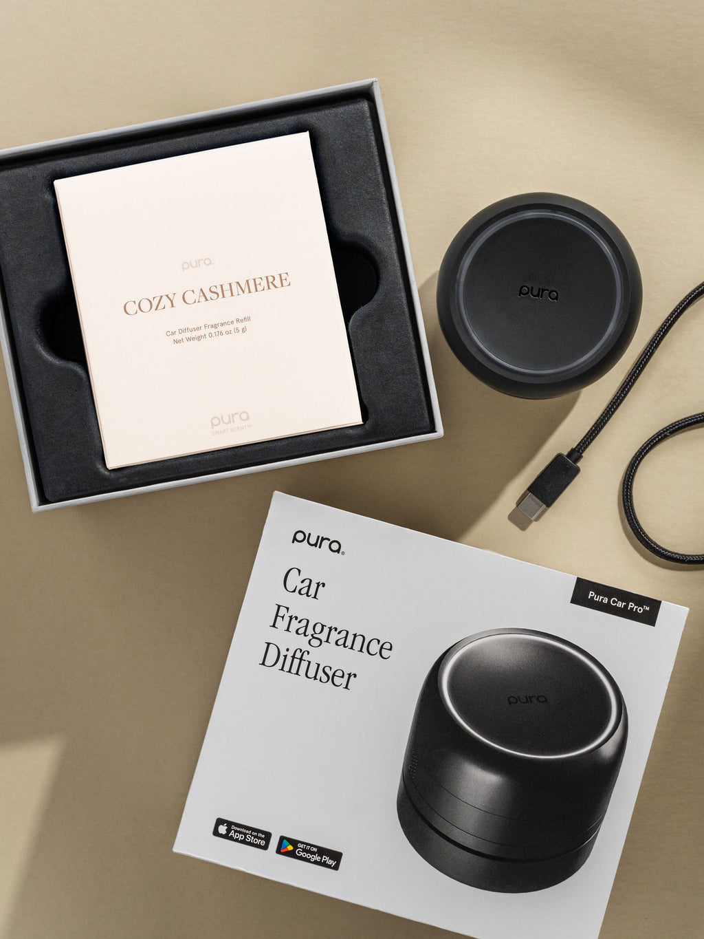 Cozy Cashmere Car Set - Give Your Home a Fresh Feel