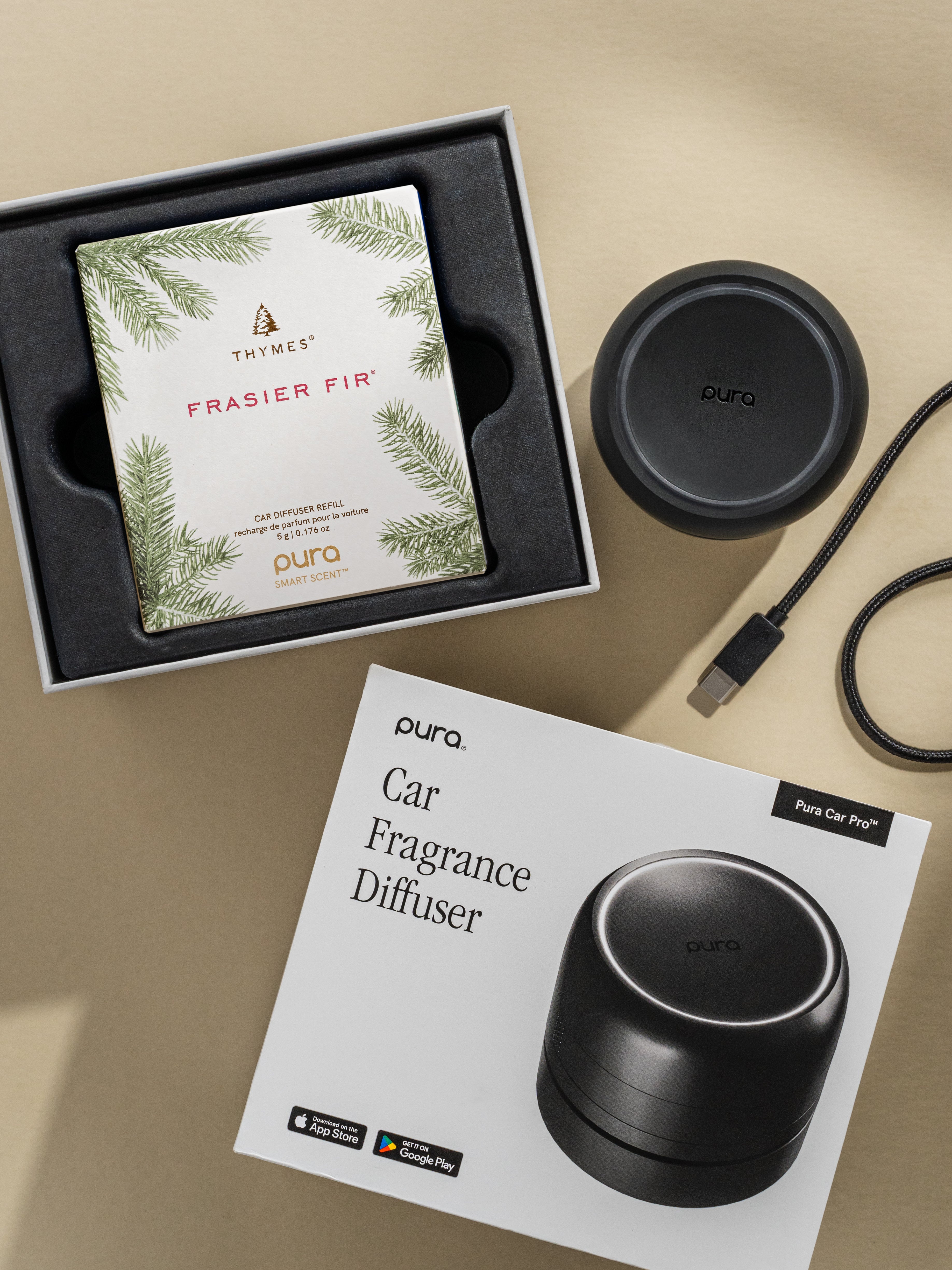 Frasier Fir Car Set - Freshen the Spaces You Use Most