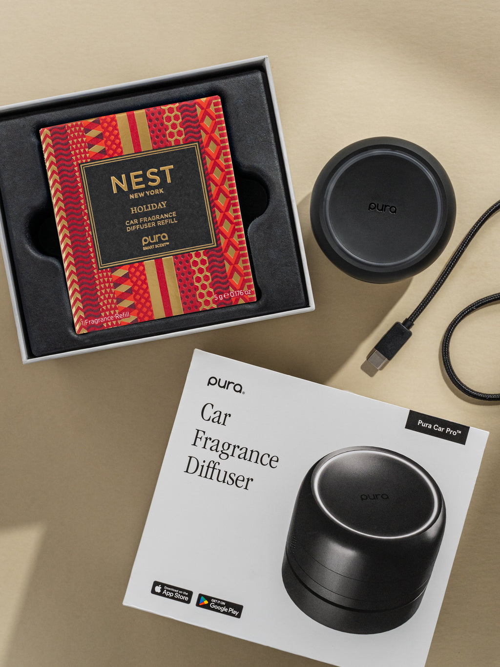 Holiday Car Set - Bring Freshness to Small Spaces