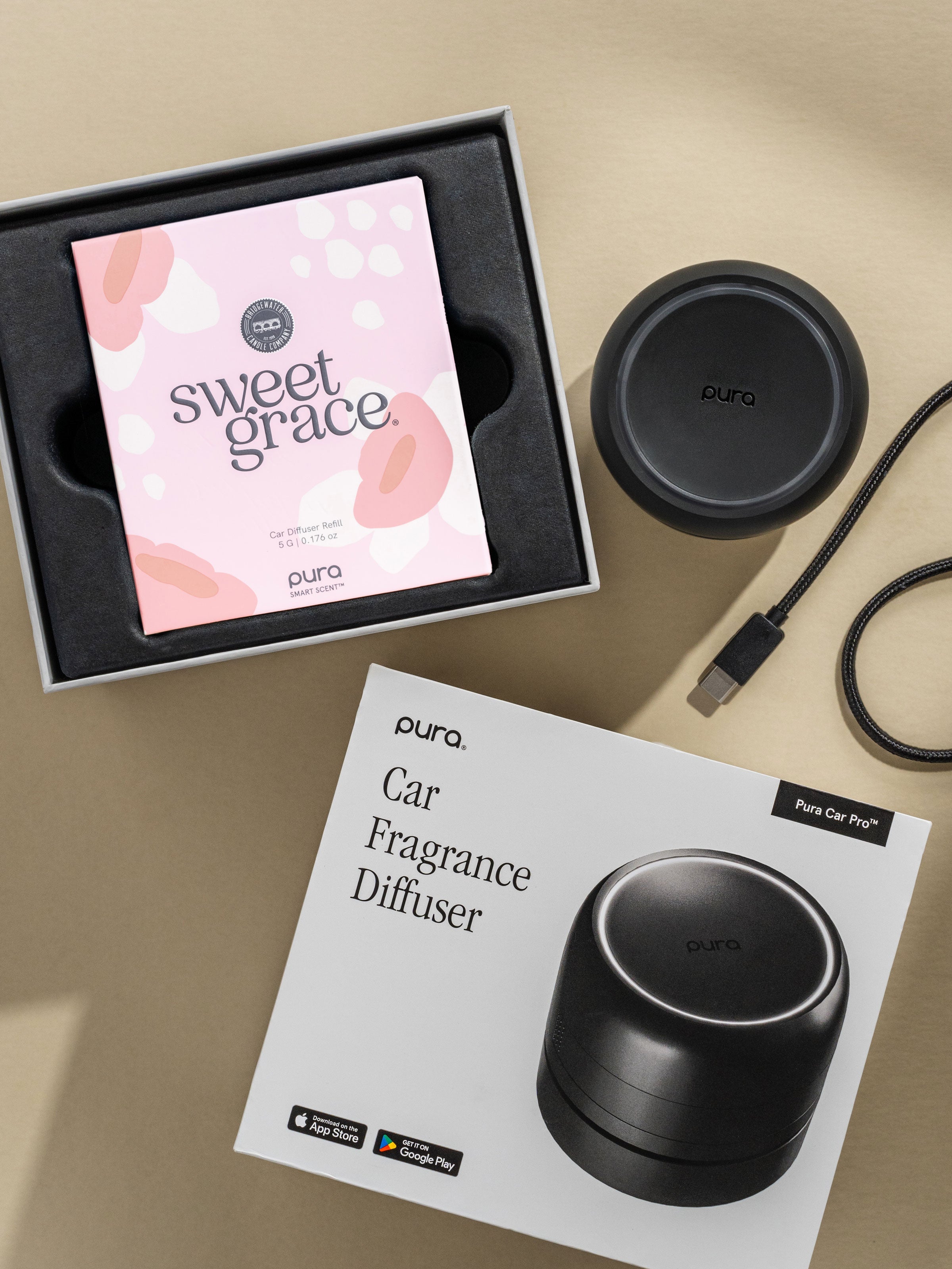 Sweet Grace Car Set - Make Your Space Feel New
