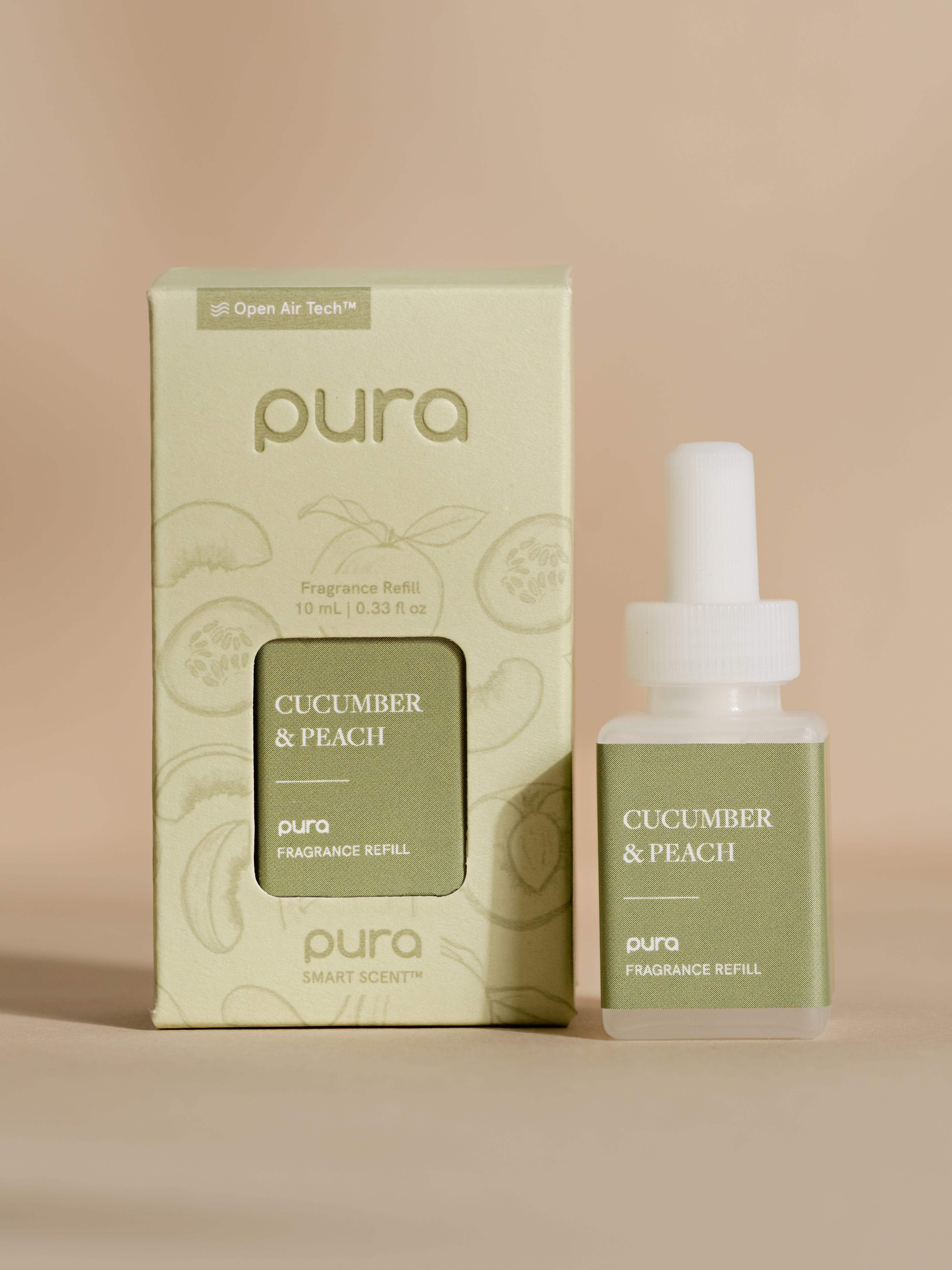 Cucumber & Peach - Make Your Bedroom Feel Fresh